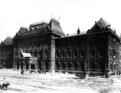 Duma della Città di Mosca, 1892 da Russian Photographer